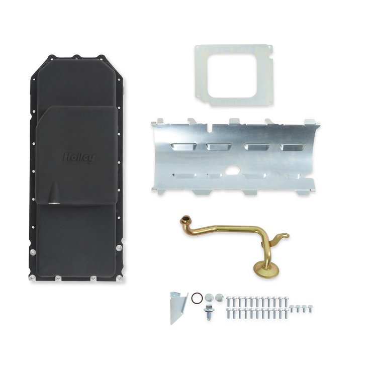 302-61BK Engine Swap Oil Pan Kit for Gen III 5.7L & 6.4L [VVT, Black]