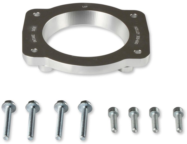 Throttle Body Adapter Plate for Mopar Gen III Hemi Throttle Body to GM LS Intake Flange