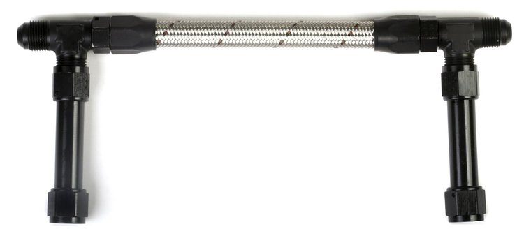 34-44 Fuel Line Dual -8AN Inlet