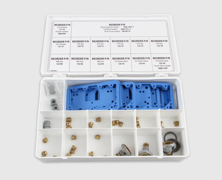 Carburetor Tuning and Calibration Kit for Double Pumper Carburetors