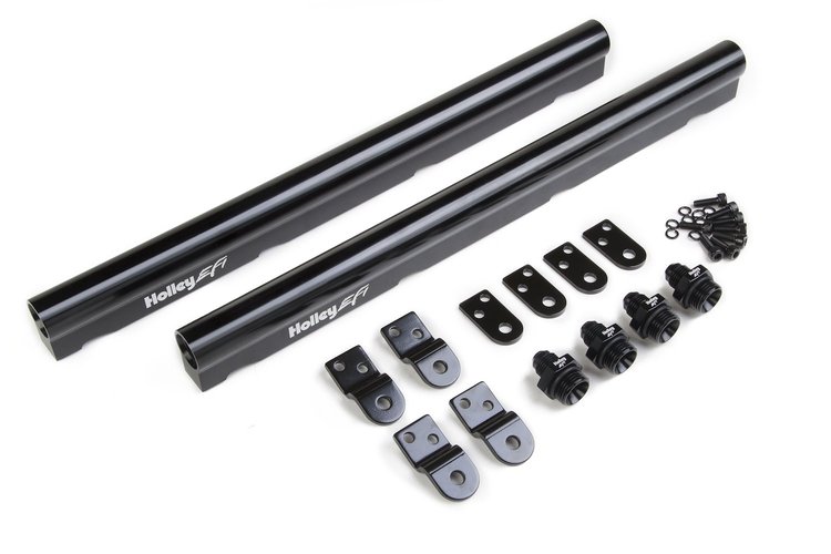 LS Hi-Flow EFI Fuel Rail Kit for LS1 LS2 LS3 LS6 L99 Factory Intakes