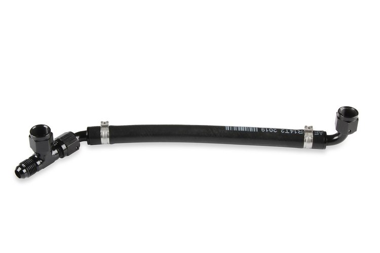 534-247 4150 Stealth EFI High-Pressure Fuel Log [-6 AN Male Inlet]