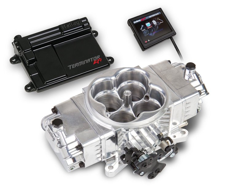 Terminator Stealth EFI 4bbl Throttle Body Fuel Injection System Master Kit