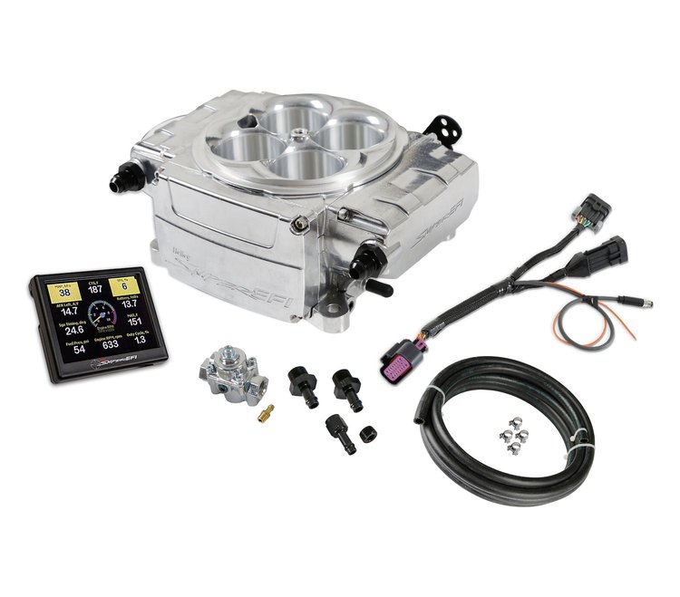 Sniper 2 Self-Tuning EFI Conversion System for 4150 Carburetors [Shiny]