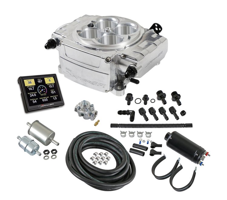 550-510-3XK Sniper 2 EFI Conversion Kit w/Inline Fuel Pump Master Kit [Shiny]