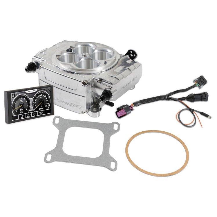 550-510-5AX Sniper 2 EFI Throttle Body & Adapter Harness Upgrade Kit w/5 in. Handheld  [Shiny]
