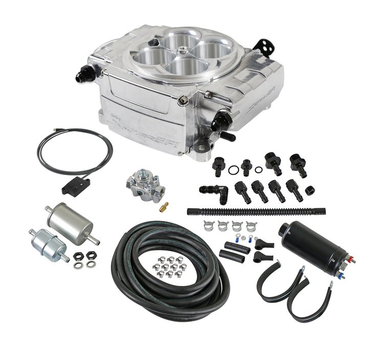 550-510-BXK Sniper 2 EFI Bluetooth Master Kit w/Inline Fuel Pump Master Kit [Polished]