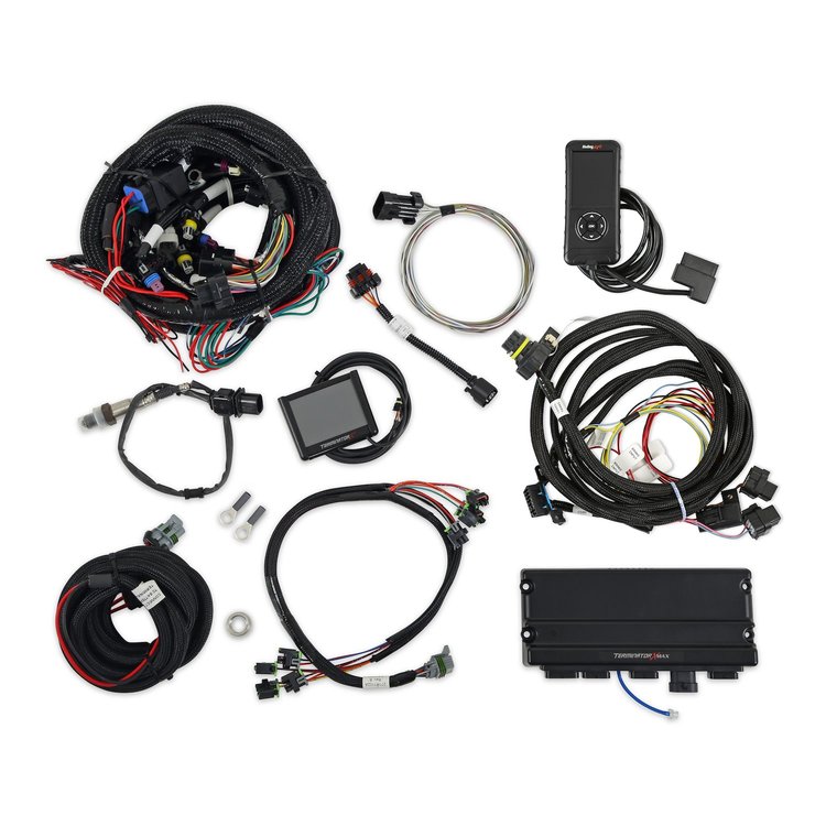 550-917-6 Terminator X Max MPFI Controller Kit w/6L80, 90 Transmission Control for Gen III GM Truck Engines [24X Crank, 1X Cam]