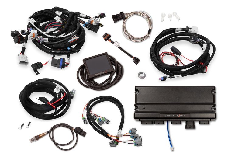 550-917 Terminator X Max MPFI Controller Kit w/4L60, 80 Transmission Control for Gen III GM Truck Engines [24X Crank, 1X Cam]