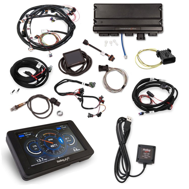 550-942K Terminator X Max MPFI Controller & Digital Dash Kit
