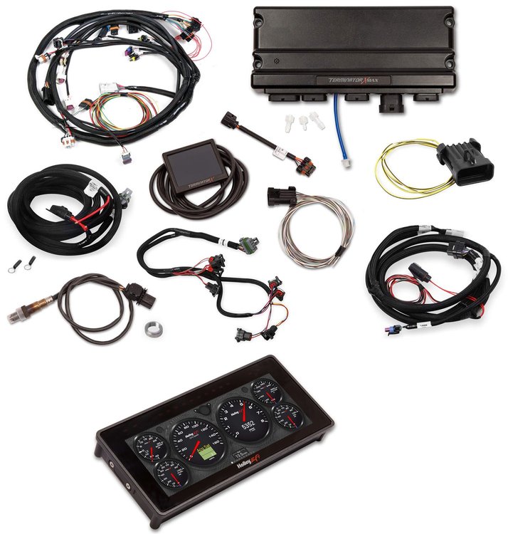 550-942K2 Terminator X Max MPFI Controller and EFI Pro Dash Kit