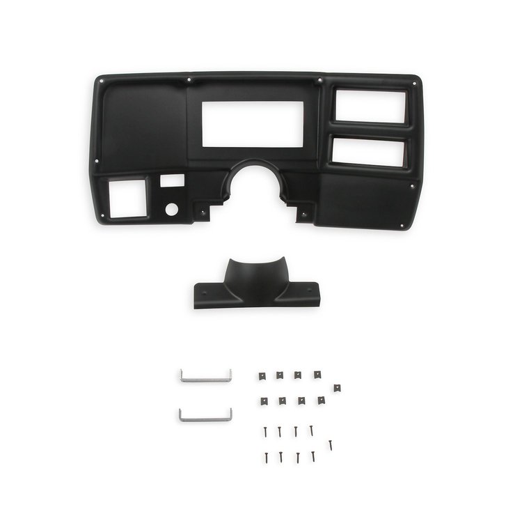 553-395 EFI 6.860 in. Dash Bezel 1973-1983 Chevy/GMC Truck [w/AC]