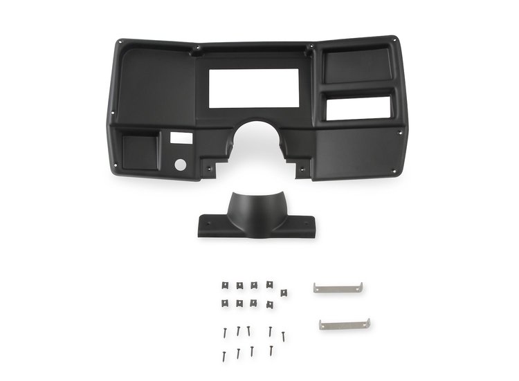 553-396 EFI 6.860 in. Dash Bezel 1973-1983 Chevy/GMC Truck [w/o AC]