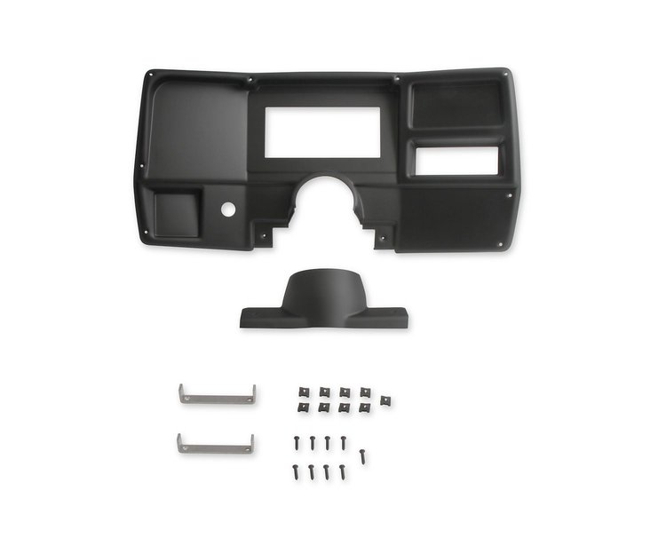 553-398 EFI 6.860 in. Dash Bezel 1984-1987 Chevy/GMC Truck [w/o AC]