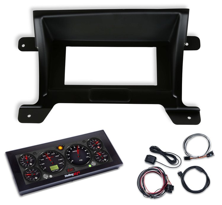 553-427K EFI Dash Bezel and 6.86 in. Pro Dash for 1986-1993 Chevy S-10/GMC Sonoma