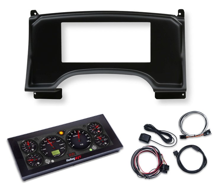 553-430K EFI Dash Bezel and 6.86 in. Pro Dash for 1994-1997 Chevy S-10/GMC Sonoma