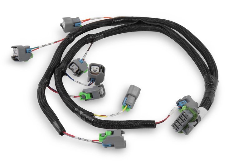 558-212 Injector Harness Ford V8 Injector Harness for Ford USCAR style Fuel Injectors (Evenly Spaced)