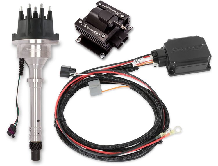 565-300K2 Sniper EFI HyperSpark Distributor Kit for Chevy Small, Big Block Engines (w/HyperSpark II Ignition Box)