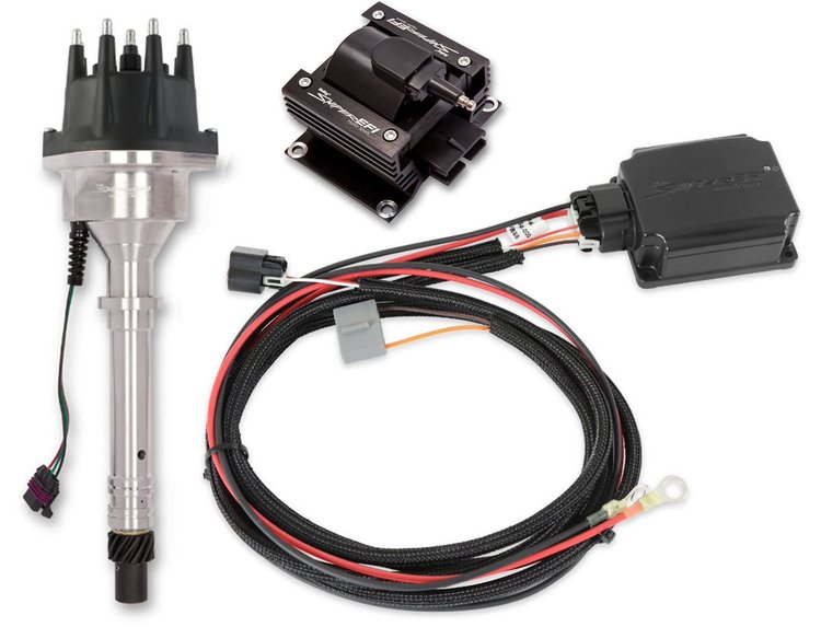 565-301K2 Sniper EFI HyperSpark Distributor Kit for 260-302 ci. Ford Small Block Engines (w/HyperSpark II Ignition Box)