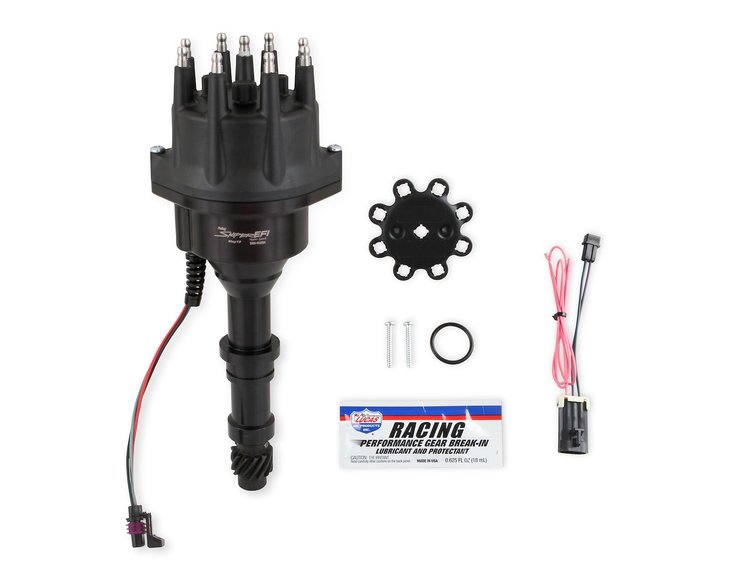 565-312BK Sniper EFI HyperSpark Distributor For 1967-1973 Buick 400, 430, 455 [Black Finish]