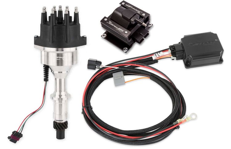 565-314K2 Sniper EFI HyperSpark Distributor Kit for Pontiac V8 Engines (w/HyperSpark II Ignition Box)