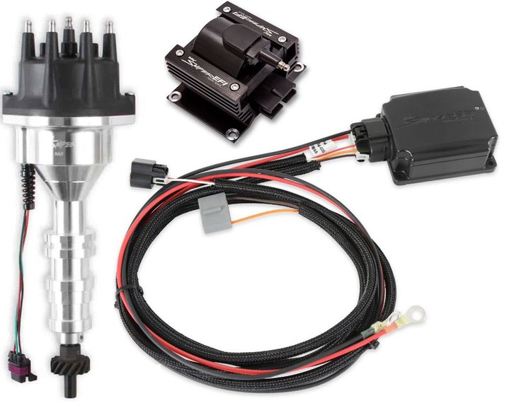 565-323K2 565-323 Sniper EFI HyperSpark Distributor Kit for Ford FE Engines (w/HyperSpark II Ignition Box)