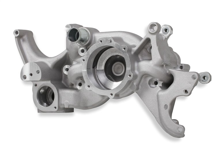 Cooling Manifold for GM LT Mid-Mount Accessory Drive System [Raw Finish]