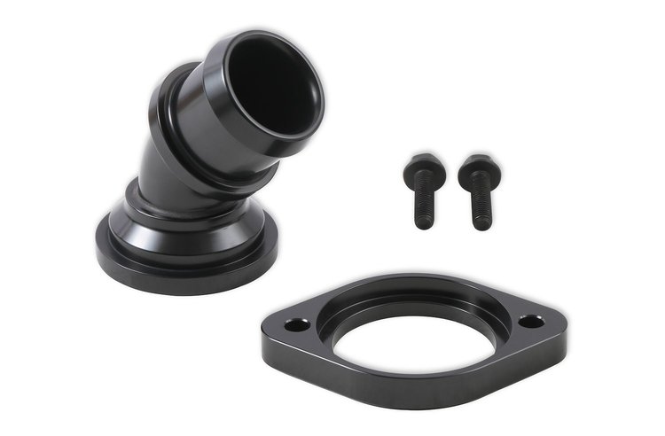 97-343 45-Degree Swivel Water Neck for Mopar 5.7/6.1/6.4L Gen III Hemi Engines