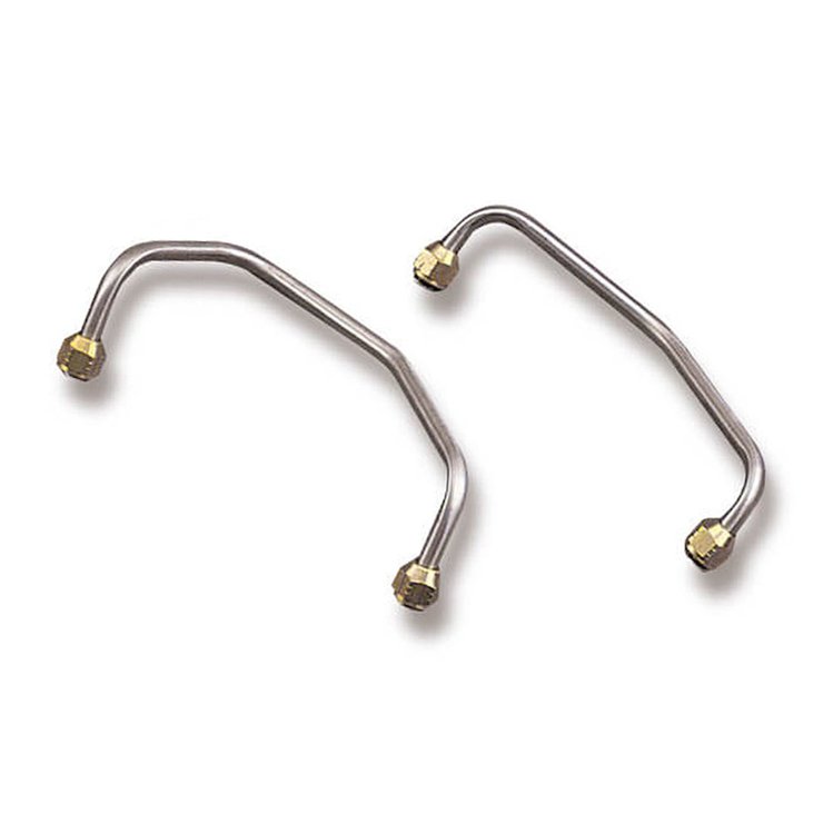 Stainless Steel Fuel Rail Crossovers Big Block Chevy with Holley MPI Intake Manifold