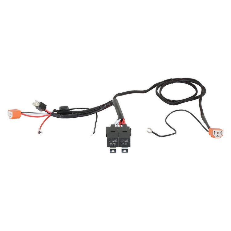 H840 RetroBright Switched-Ground Headlight Harness for 1965-1985 Toyota Land Cruiser
