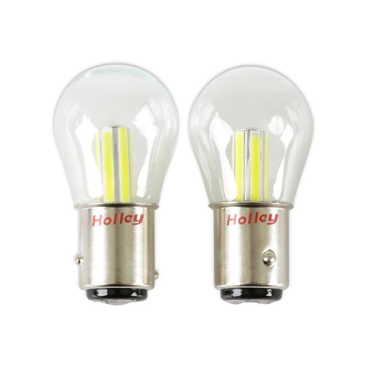 HLED09 RetroBright LED 1157 Turn Signal / Parking Light Bulbs [Modern White]