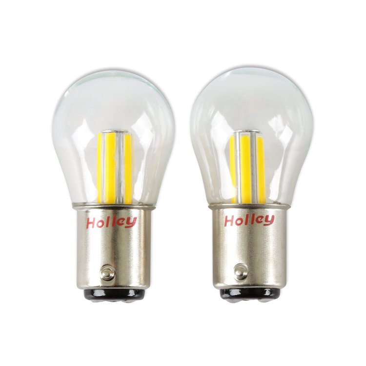 HLED20 RetroBright LED 1157 Turn Signal / Parking Light Bulbs [Amber]