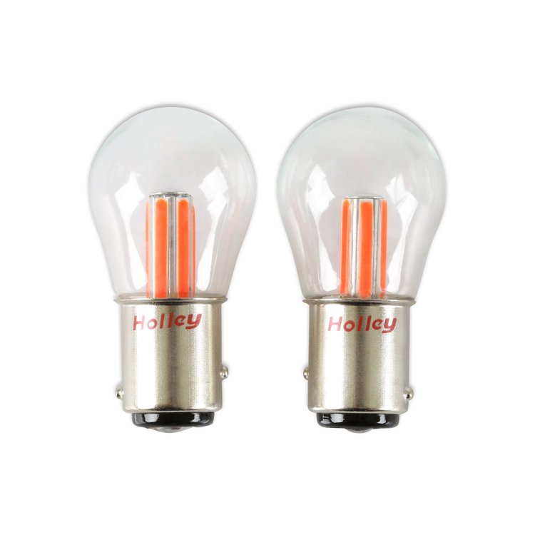 HLED30 RetroBright LED 1157 Turn Signal / Parking Light Bulbs [Red]