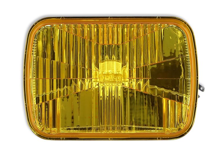 LFRB110 RetroBright LED 5 in. x 7 in. Rectangle Headlight for Select 1930-2015 Vehicles [Yellow]