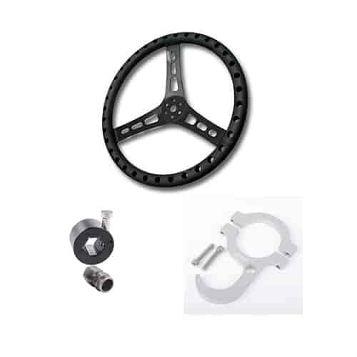 Lightweight Steering Wheel 13 in. Diameter Hub and Hook Kit