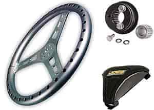 Aluminum Steering Wheel Kit 15 in. Diameter