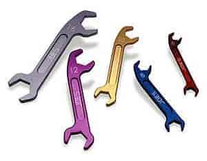 5-Piece Double End Wrench Set -6AN through -16AN