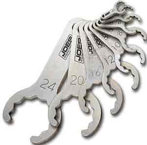 12 Point Hammer Wrench Set 5 Wrench Set: -6AN to -16AN