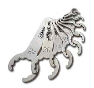 12 Point Hammer Wrench Set 9 Wrench Set: -3AN to -24AN