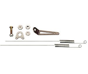 Throttle Return Spring Kit Includes springs, bracket, and hardware