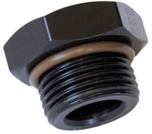 Adaptor Fitting Black Anodized