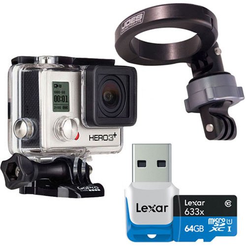 GoPro Tube Mount Kit Includes: GoPro HERO3+ Silver Edition Camera