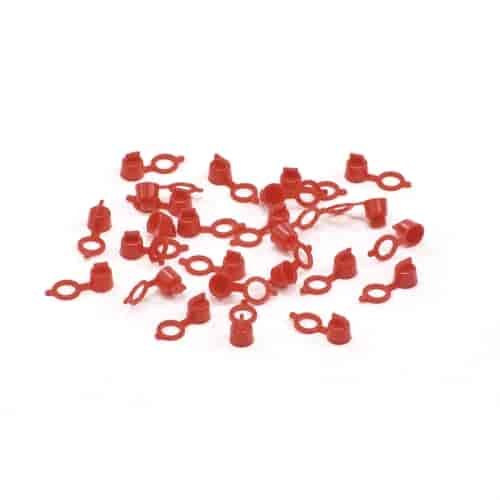 Zerk Caps Red