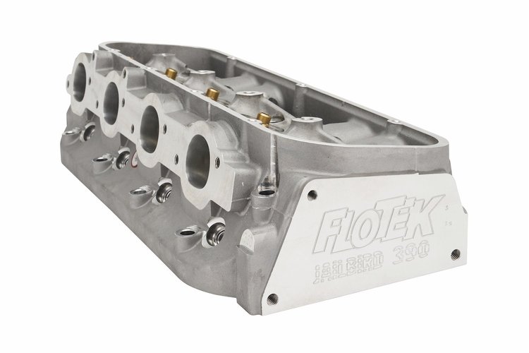 390-500 CNC-Ported Cylinder Head for Big Block Chevy Engines, 390 cc Intake Ports, 133 cc Combustion Chambers [Bare]