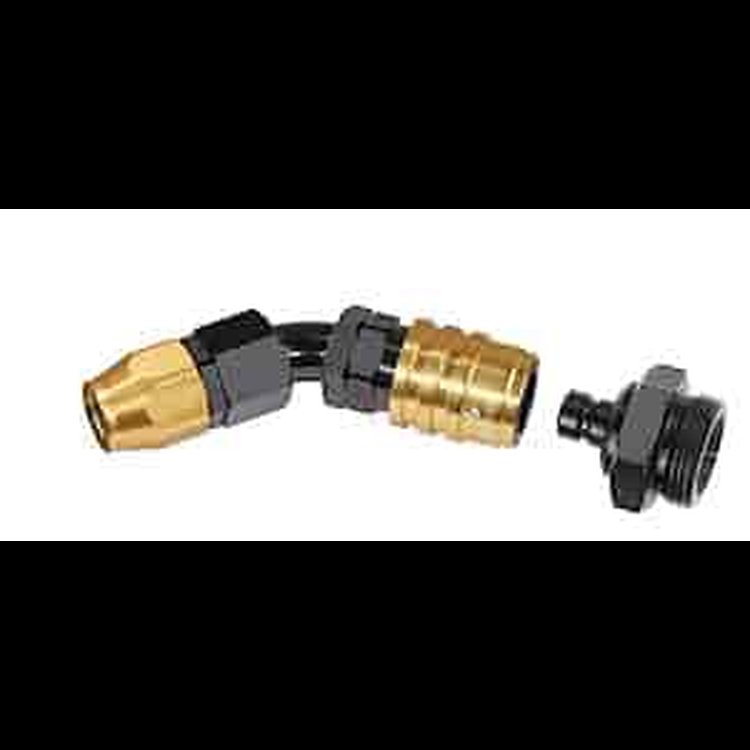 Carburetor Fitting Kit (2) -6 AN 45 Degree Sockets
