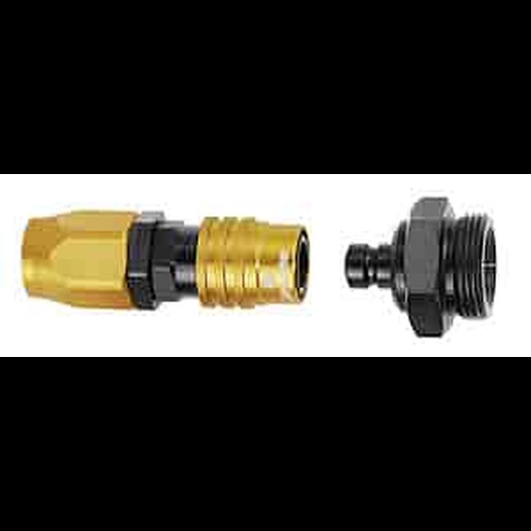 Carburetor Fitting Kit (2) -6 AN Straight Sockets
