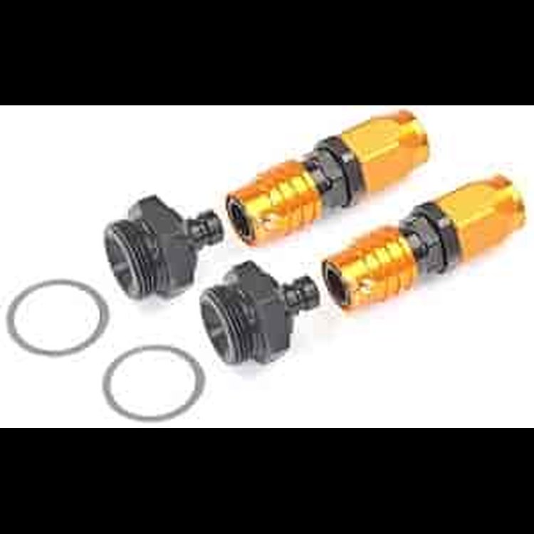 Carburetor Fitting Kit (2) -6 AN 45 Degree Sockets