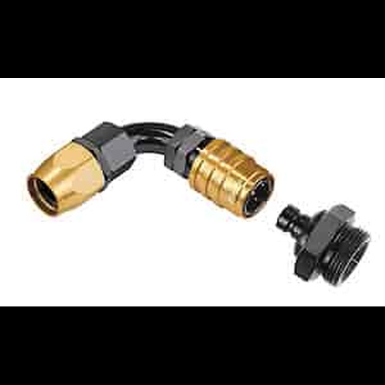 Carburetor Fitting Kit (2) -6 AN 90 Degree Sockets