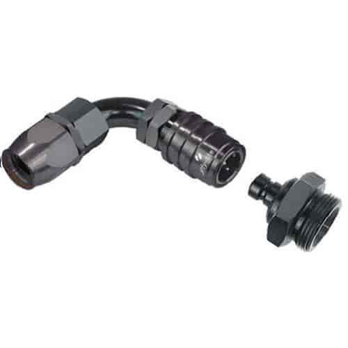 Carburetor Fitting Kit (2) -6 AN 90 Degree Sockets