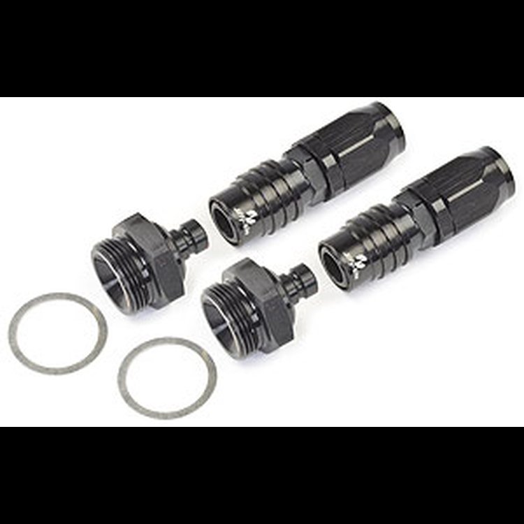 Carburetor Fitting Kit (2) -6 AN Straight Sockets